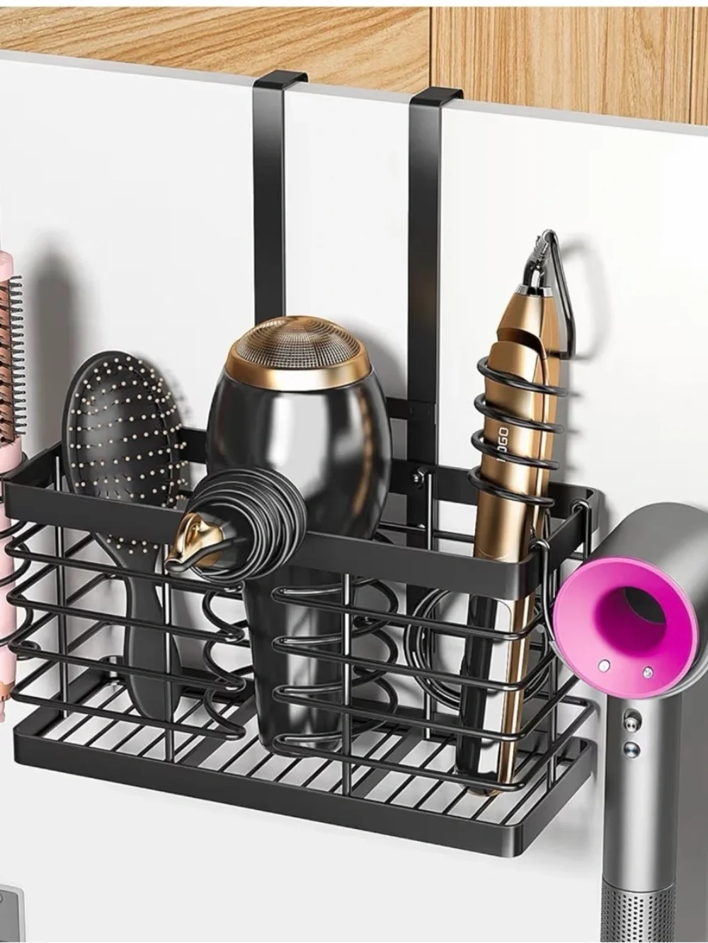 NEW Sevenblue 3-in-1 Hair Tool Organizer – Black